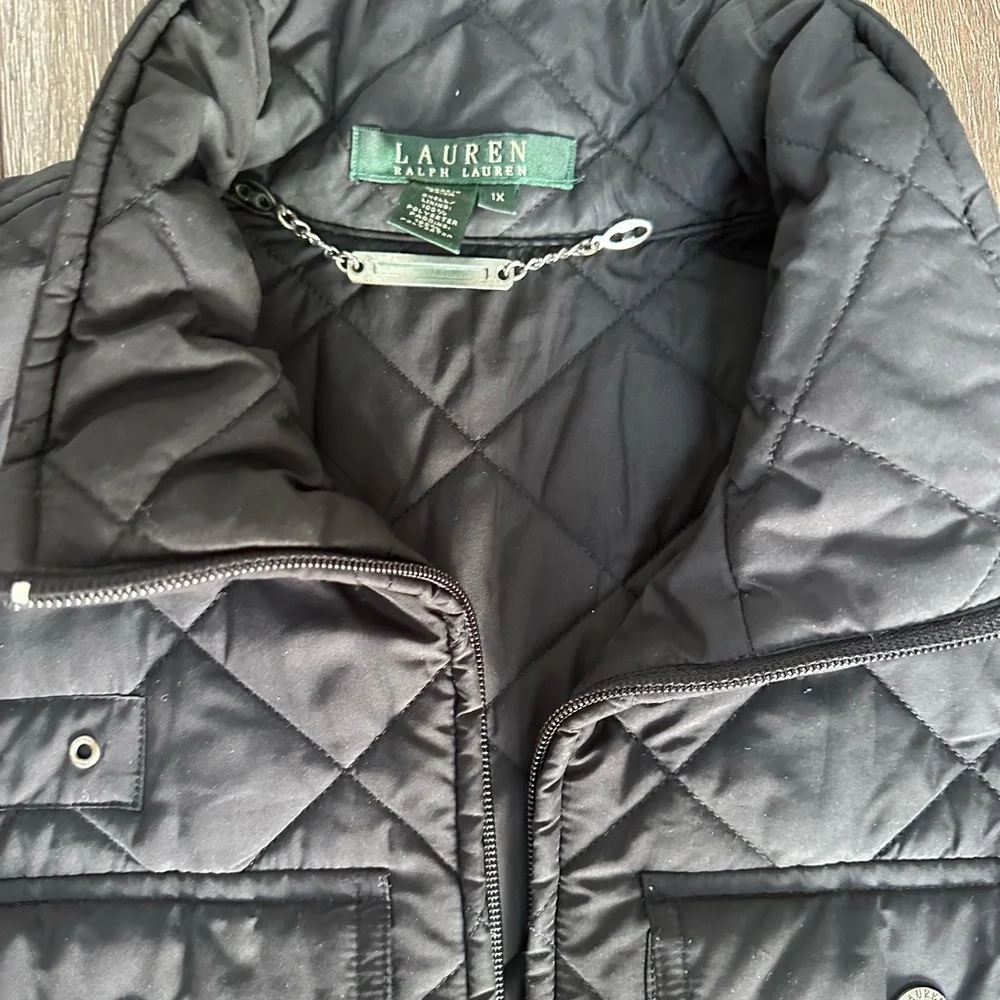 RALPH LAUREN black vest - Picture 2 of 4